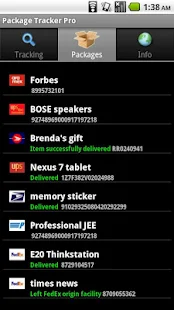Package Tracker Pro - screenshot thumbnail