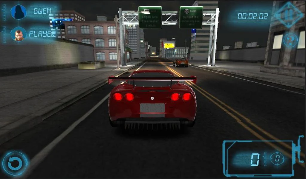 Underground Racer HD (MOGA) - screenshot