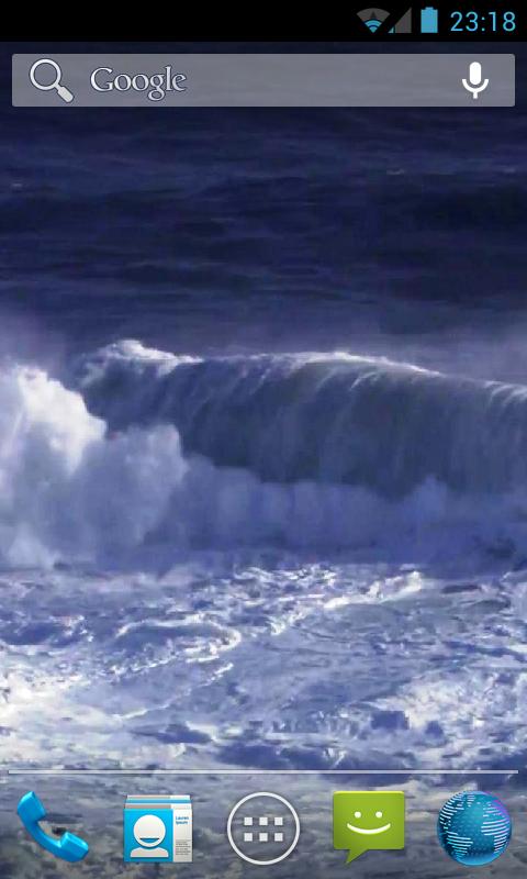 Ocean Waves Live Wallpaper HD3 Screen 2
