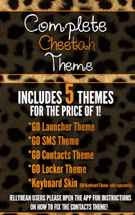 Complete Cheetah Theme