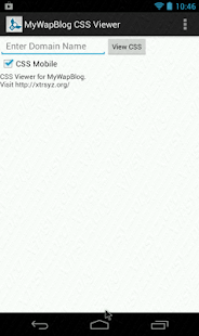 MyWapBlog CSS Viewer Screenshots 2