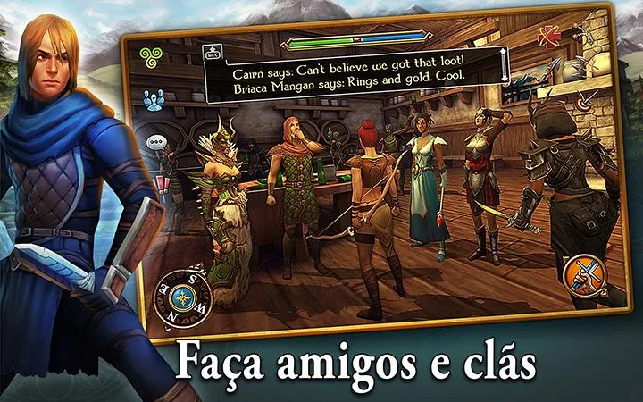   3D MMO Celtic Heroes: captura de tela 