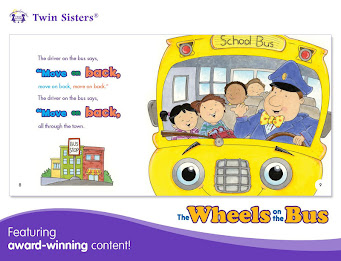 Twin Sisters ReadAlong Library poster 2