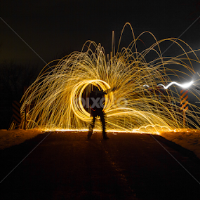 Winter Rocking by Keith Bryant - Abstract Fire & Fireworks