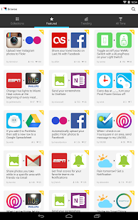 IFTTT - screenshot thumbnail