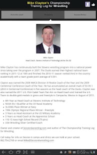 Mike Clayton's Training Log Screenshots 4