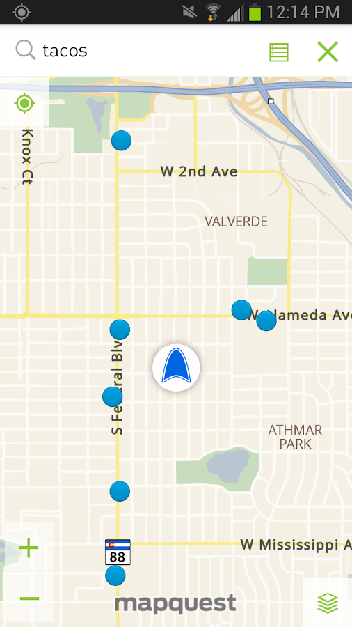 MapQuest: Maps, GPS & Traffic - screenshot