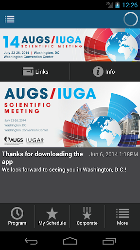 AUGS IUGA 2014 Meeting