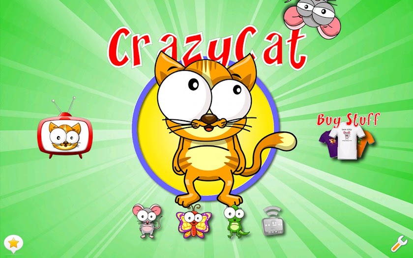 CrazyCat HD - A Game for Cats! Screen 1