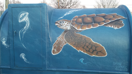 Poquoson Sea Turtle Mural