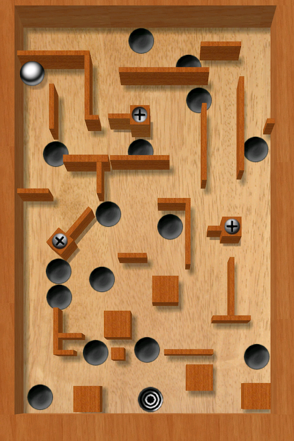 aTilt 3D Labyrinth Free android games}