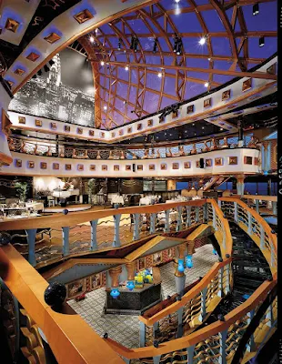 Plan a romantic meal at Nick and Nora's Steakhouse, on board Carnival Miracle.