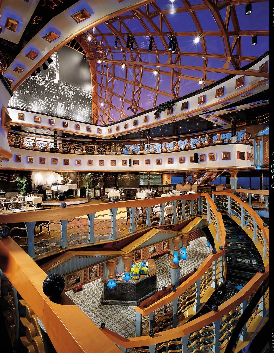 Carnival-Miracle-Nick-and-Nora-Steakhouse - Plan a romantic meal at Nick and Nora's Steakhouse, on board Carnival Miracle.