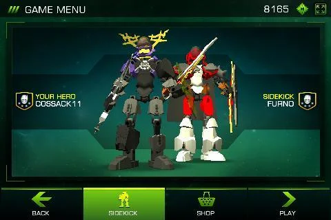   LEGO® HeroFactory Brain Attack: captura de tela 