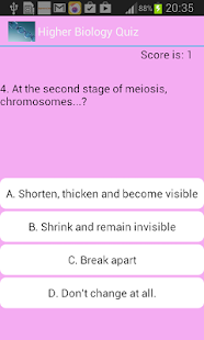 Lastest Higher Biology Quiz 2 APK