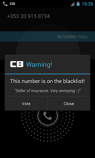 Call Blacklist