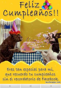 Felicitaciones de cumpleaños