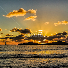 Por do Sol by Edson Leguth - Landscapes Sunsets & Sunrises