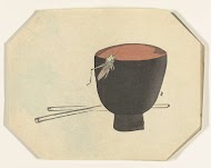 Sprinkhaan op lakkom