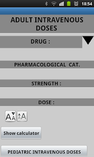 adult intravenous doses