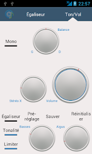 Poweramp TouchWiz Skin White - screenshot thumbnail