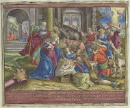 Aanbidding door de herders