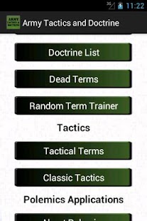 Free Army Tactics & Doctrine APK for PC
