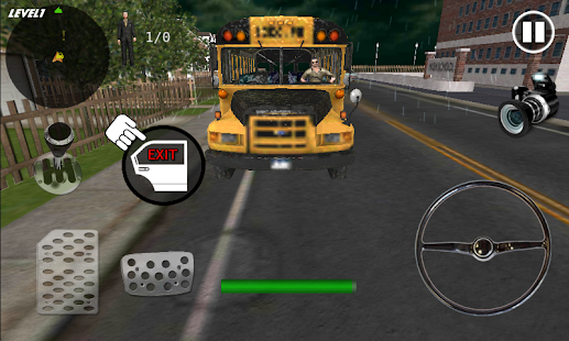 Crazy School Bus Driver 3D - náhled