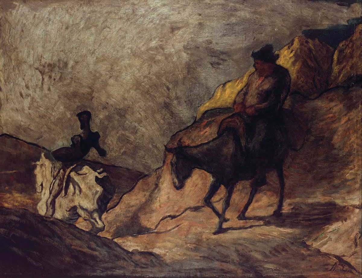 Don Quixote And Sancho Panza Honore Daumier Google Arts Culture