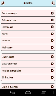 Simplon alpmove Reiseführer Screenshots 0