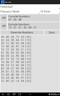 Fibo-Lotto Screenshots 1