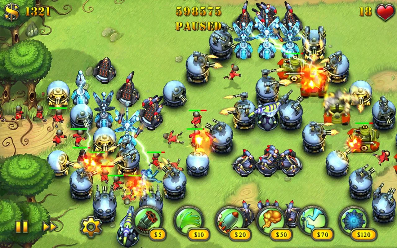 Fieldrunners HD - screenshot