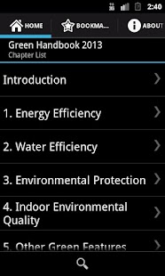 Free Green Handbook 2013 APK for Android