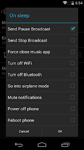 Sleep Timer (Turn music off) - screenshot thumbnail