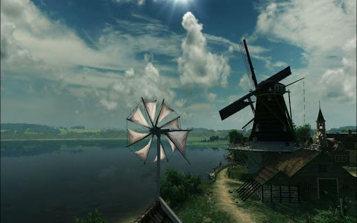 【免費個人化App】Dutch Windmills live wallpaper-APP點子