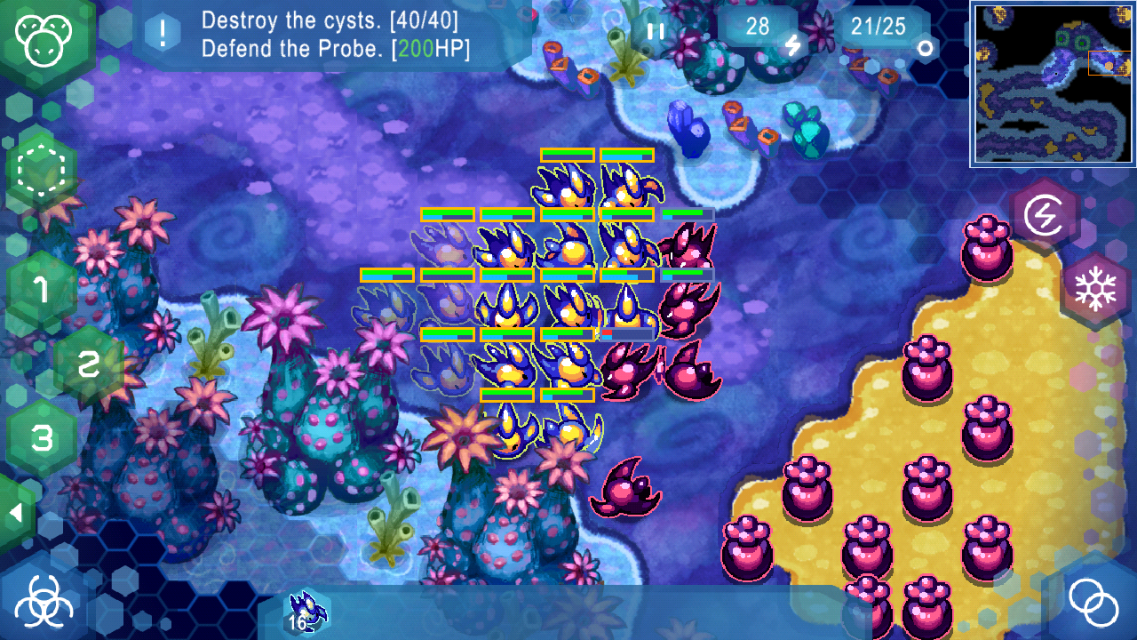 Amoebattle - screenshot