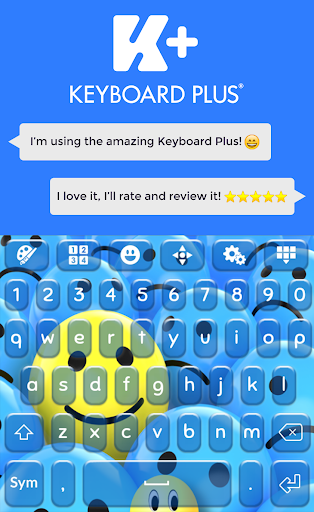 Emoji Galaxy Keyboard Theme