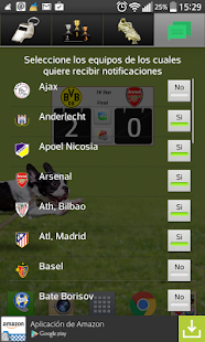 Download Widget Champions League 15/16 APK for Android