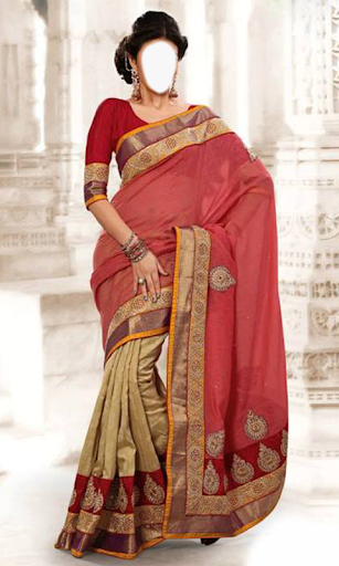Indian Woman Designer Saree