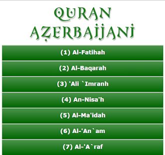 Download Quaran Azerbaijani APK for Android