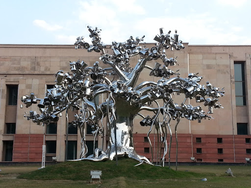 Steel Tree at Modern Art Gallery