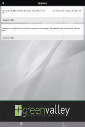 Green Valley Baptist Church poster 13