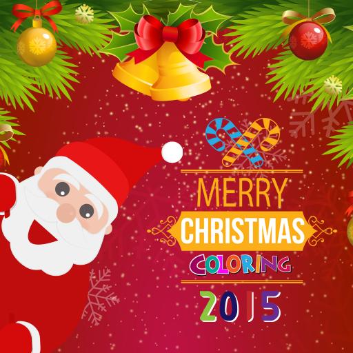 Merry Christmas Coloring 2015 LOGO-APP點子