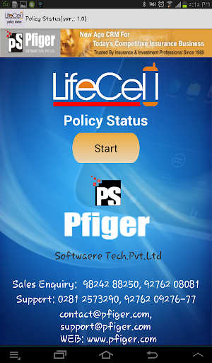 【免費商業App】ONLINE POLICY STATUS PFIGER-APP點子