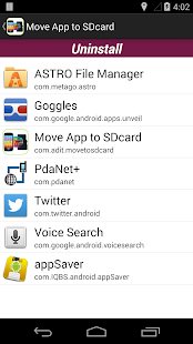 Mover a tarjeta SD Screen 3