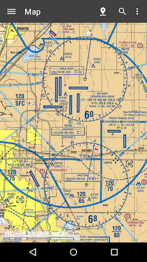 US AeroNav Charts for Androzic