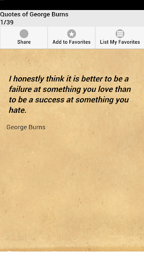 Quotes of George Burns