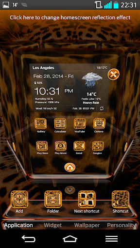 【免費個人化App】Next Launcher 3D Theme Leopard-APP點子