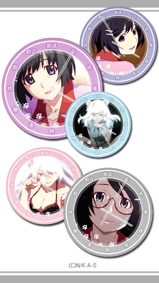 時計 羽川翼 物語 シリーズ セカンドシーズン Androidアプリ Applion