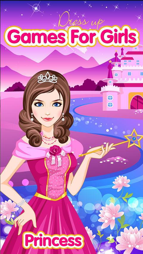Android application Princess DressUp For Girls screenshort